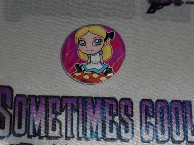 Alice in Wonderland 1.25&quot; Button