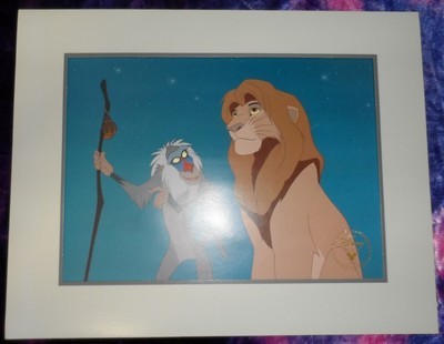 the Lion King Commemorative Lithograph
