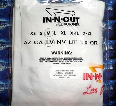 2016 In &amp; Out Burger T-Shirt (Medium)