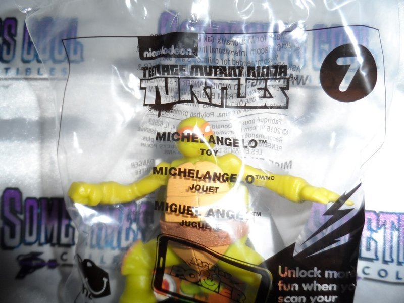 Teenage Mutant Ninja Turtles : Michelangelo #7 : McDonald's Toy
