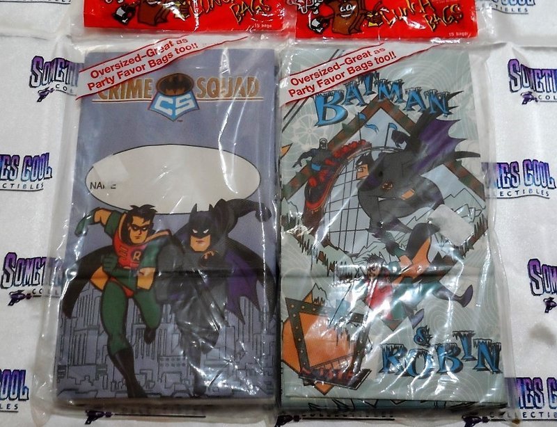 Batman Lunchbags (Set of Two)