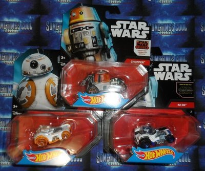 Hot Wheels Star Wars : Droids Set of 3