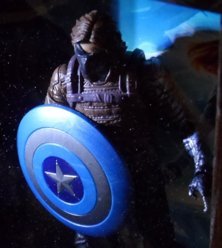 Captain America Winter Soldier Shadowbox