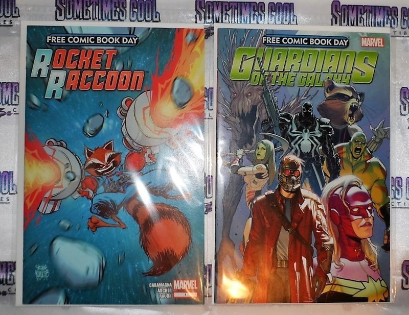 Rocket Raccoon & Guardians of the Galaxy Comic Book Two Pack