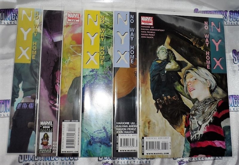 NYX : No Way Home Comic Book Set