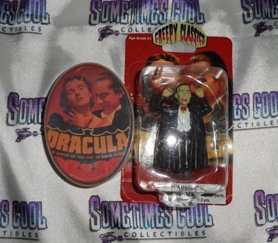 Creepy Classics Dracula Mini Figure &amp; Playing Cards