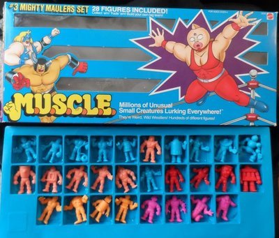 M.U.S.C.L.E Figures Set #3- Mighty Maulers Set