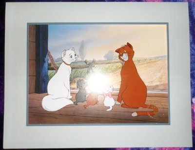 The Aristocats 1996 Exclusive Commemorative Lithograph