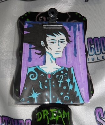 The Sandman Sketch Card w/ Dream Stand