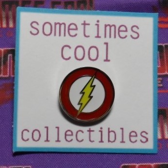 The Flash Logo Pin