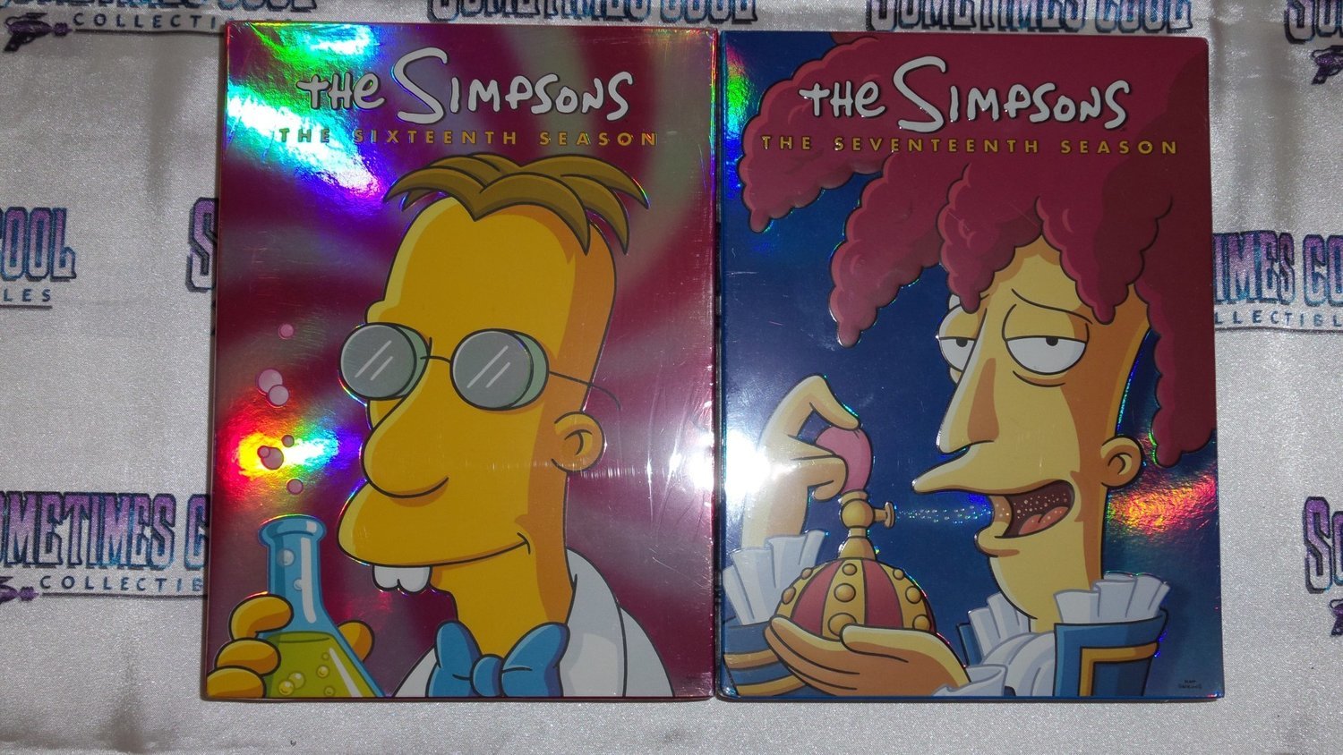 the Simpsons : Season 16 & 17 DVD Set