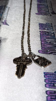 The Key of Sssshh... Necklace