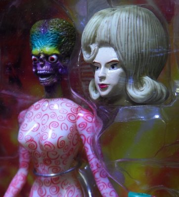 Mars Attacks Spy Girl Action Figure
