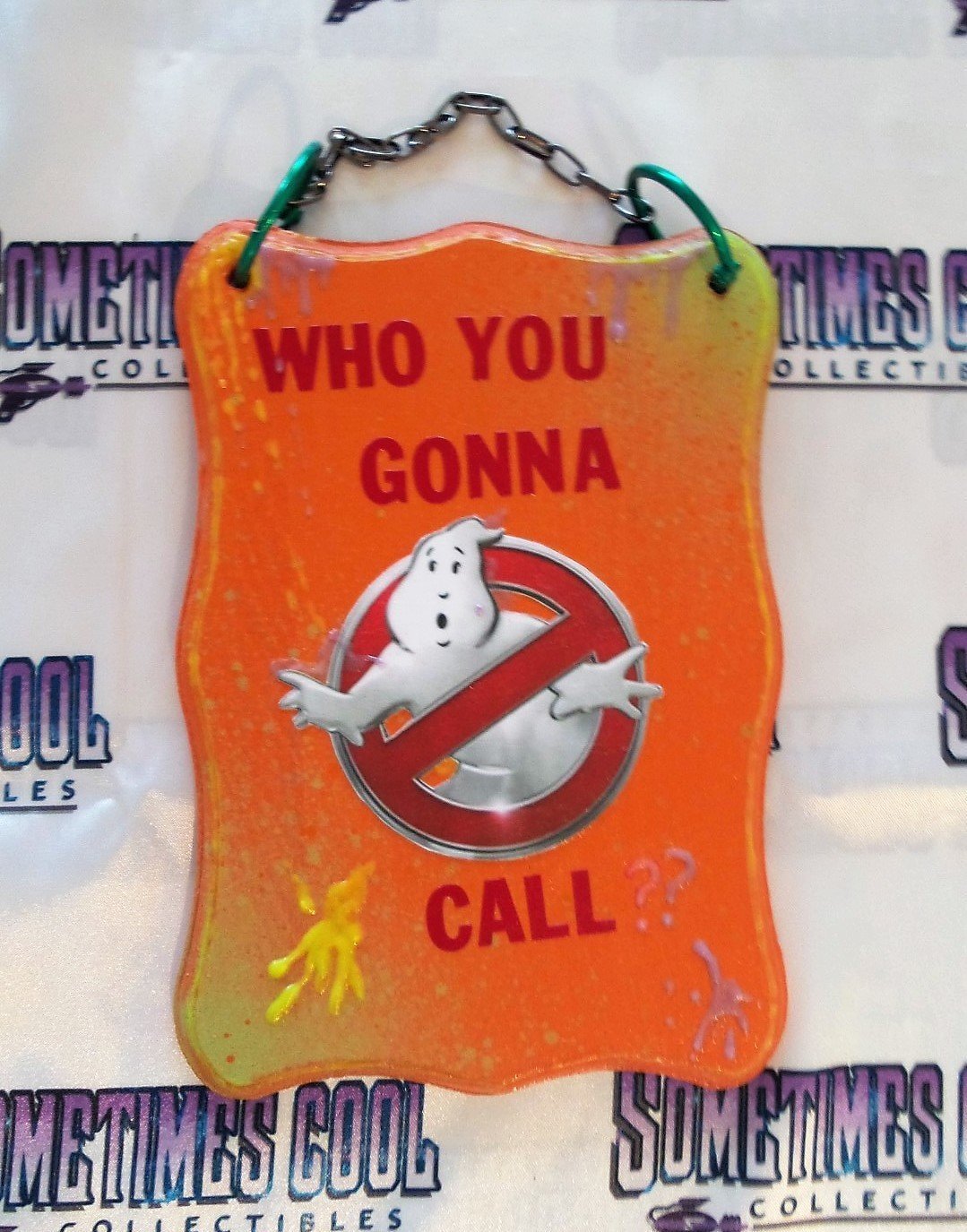 Ghostbusters Wooden Sign