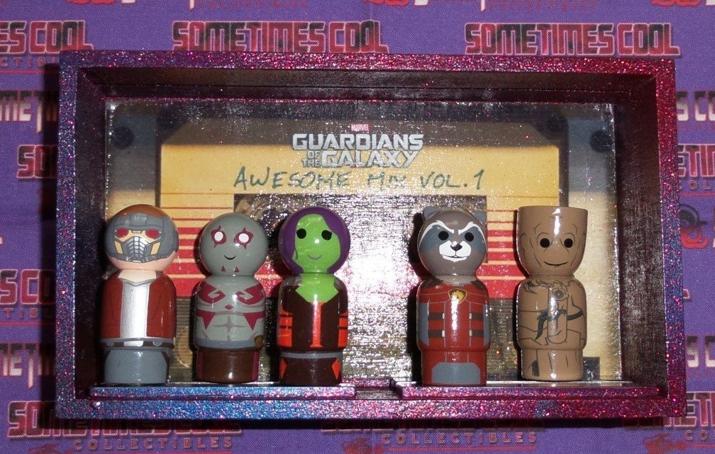 Guardians of the Galaxy Pin Mates Diorama