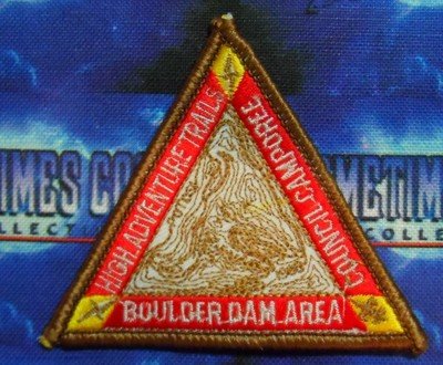 BSA Patch : High Adventure Trails Mount Potosi : Boulder Dam Area