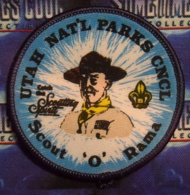 BSA Patch : Scout &#39;O&#39; Rama - Utah National Parks Council