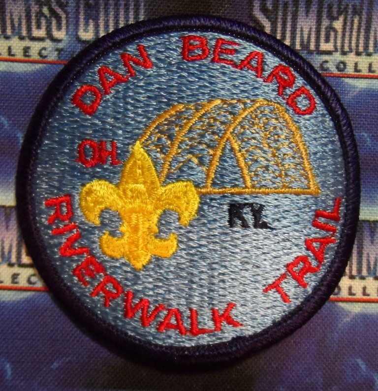 BSA Patch : Dan Beard Council Ohio/Kentucky Riverwalk Trail
