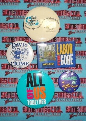 Political Button Collection
