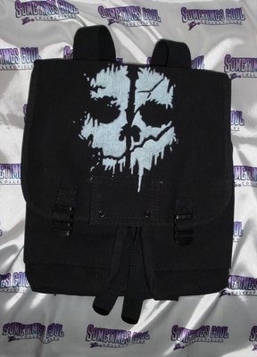 CALL of DUTY : GHOSTS - Black Musette Bag