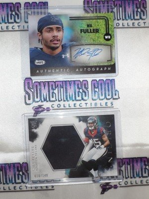 Will Fuller Trading Card Set