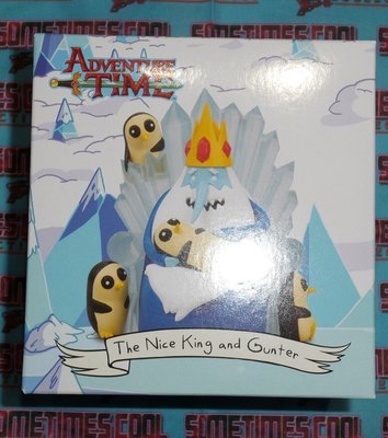 Adventure Time Loot Crate Figurine : The Nice King &amp; Gunter