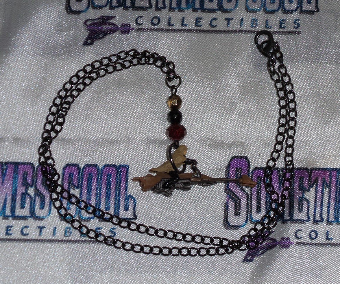 Star Wars : Luke on Speeder Bike Necklace