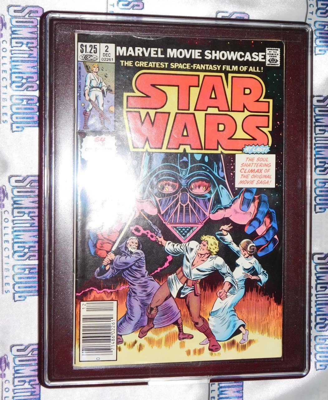 Customized Comic Frame : Marvel Movie Showcase #2 : STAR WARS