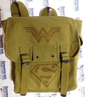 Justice League - Olive Drab Musette Bag