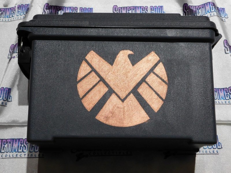 Ammo Box Customized - S.H.I.E.L.D logo (copper)