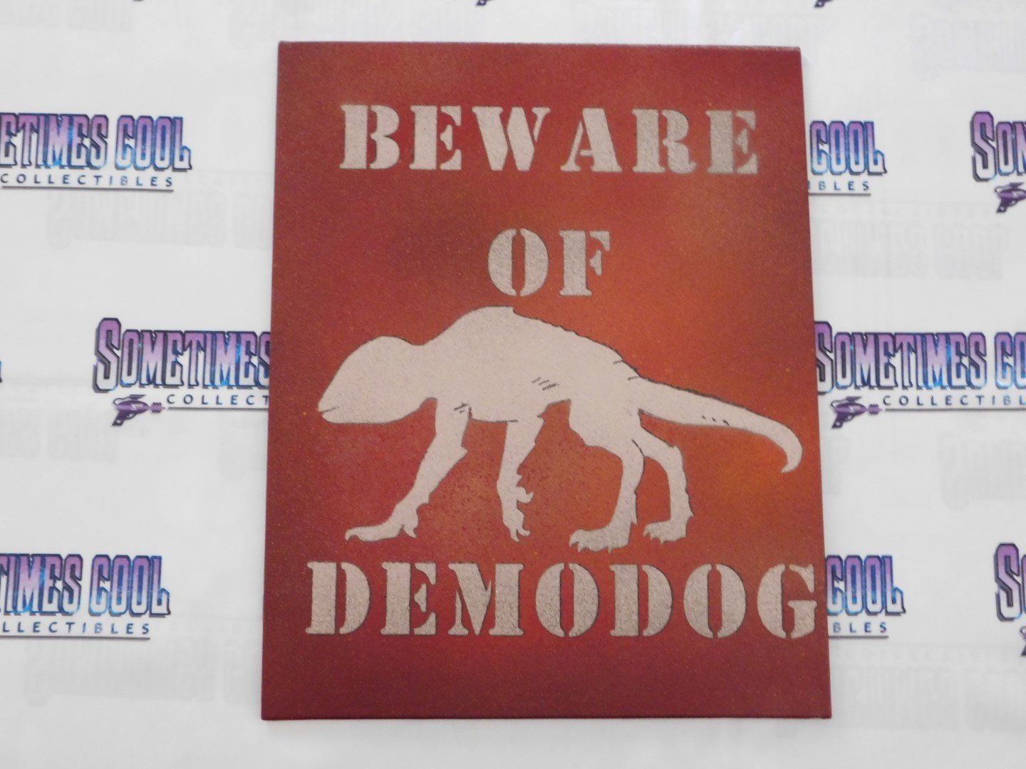 Beware of Demodog : Stranger Things 2 Sign