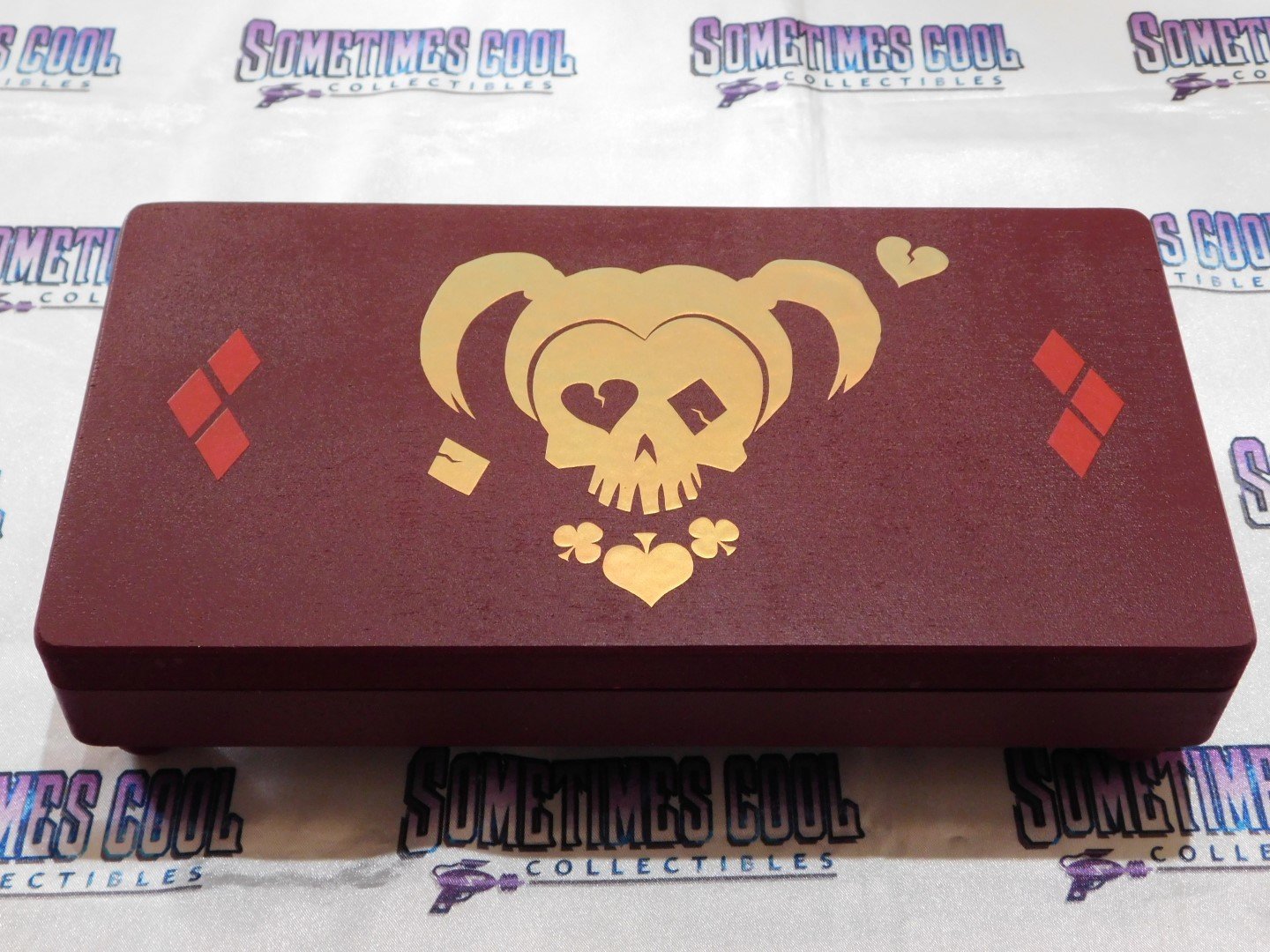 Harley Quinn Suicide Skull Trinket Box