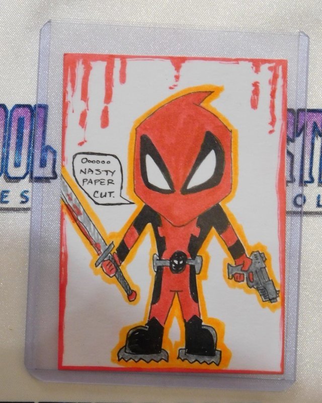 Deadpool Sketch Card