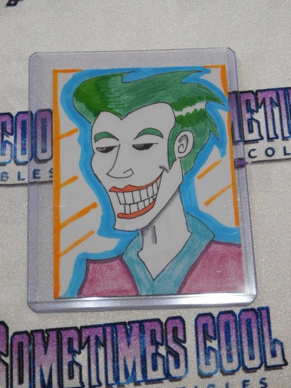 Joker Sketch Card