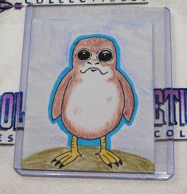 Porg Sketch Card -Star Wars