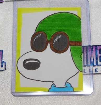 Snoopy &quot;Flying Ace&quot; Sketch Card