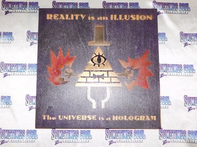 Bill Cipher : Gravity Falls 12&quot; x 12&quot;