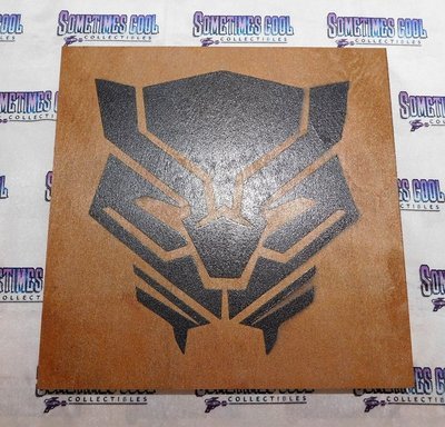 Black Panther : 12&quot; x 12&quot;