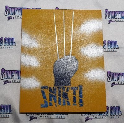 &quot;Wolverine Snikt&quot; Painting