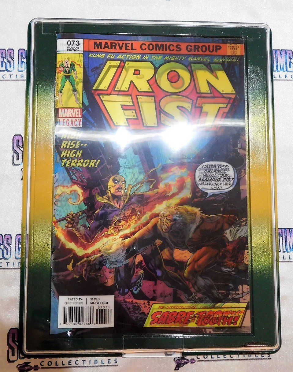 Customized Comic Frame : Iron Fist #73 (Lenticular Cover)
