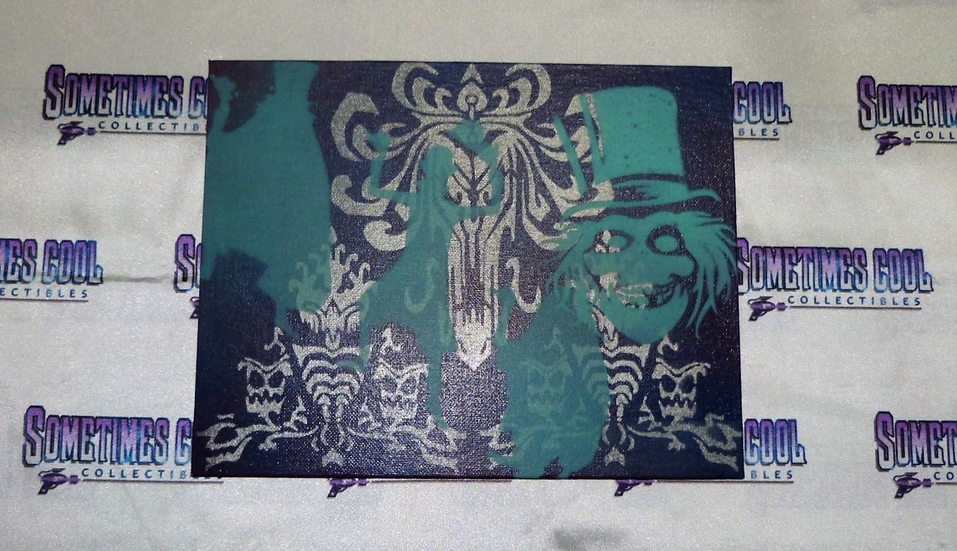 Haunted Mansion Canvas Painting