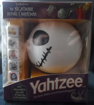 Nightmare Before Christmas Travel Yahtzee