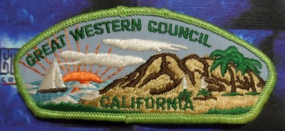 Council Patch : Great Western Area Council California