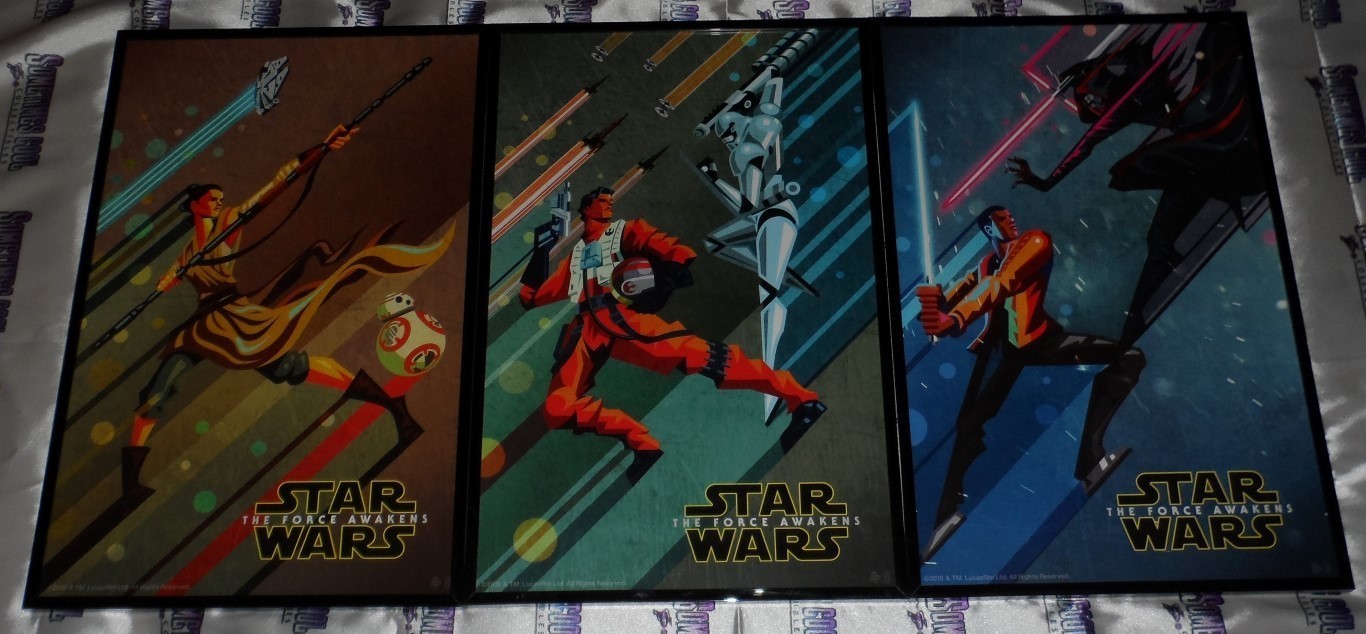 Star Wars The Force Awakens Disney Exclusive Posters