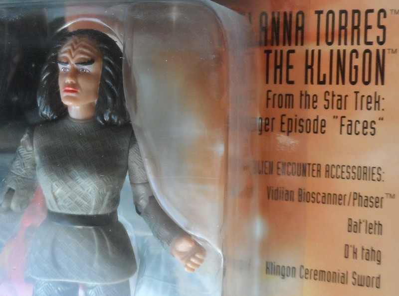 Star Trek Voyager Figure - Lt. B'Elanna Torres Klingon (green accessories)