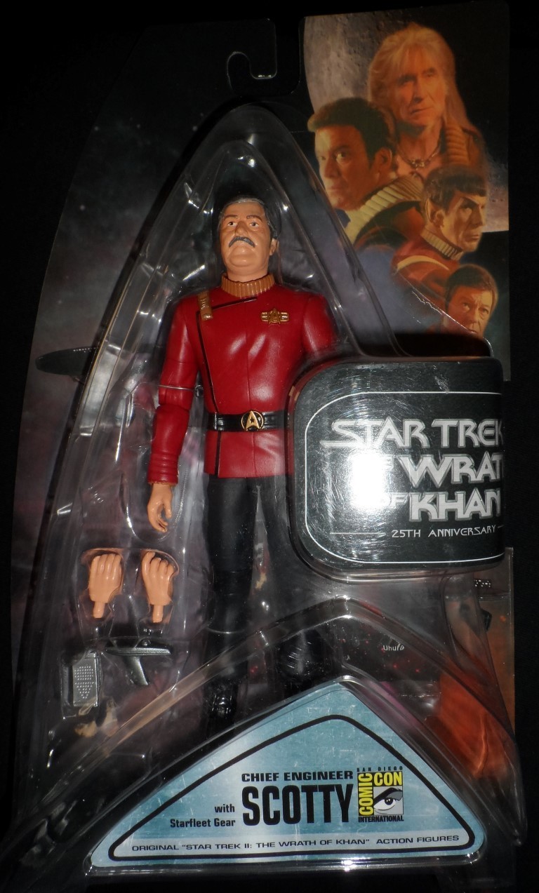 Wrath Of Khan Scotty - 2007 SDCC exclusive