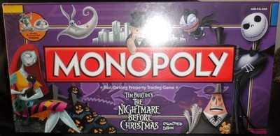 Nightmare Before Christmas Monopoly