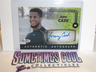 Jeremy Cash Autograph Card