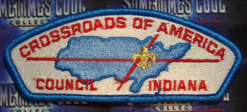 Council Patch : Crossroads of America Council Indiana