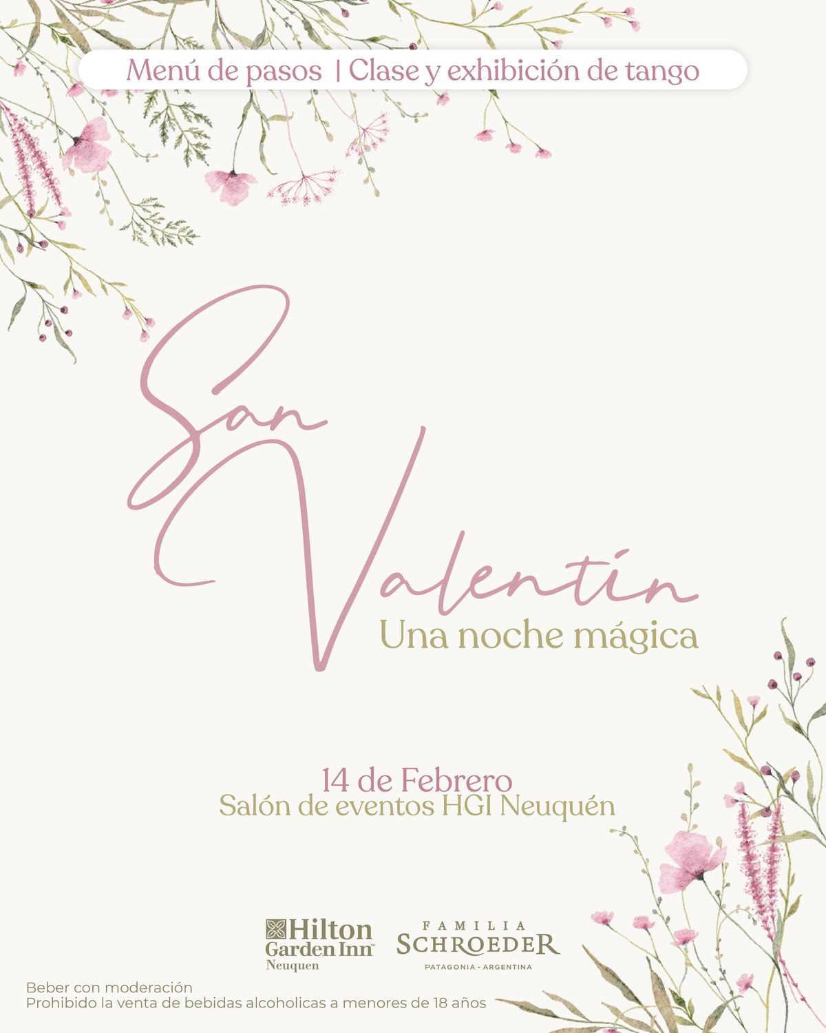 CENA SAN VALENTIN 2026